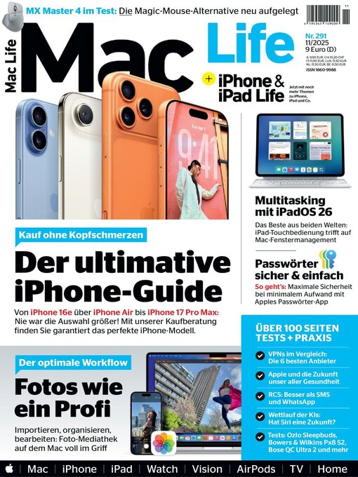 Title details for MacLife by falkemedia GmbH & Co. KG. - Available